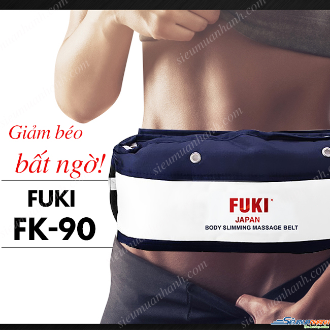 Máy massage bụng FUKI FK90 dòng cao cấp (xanh đen)