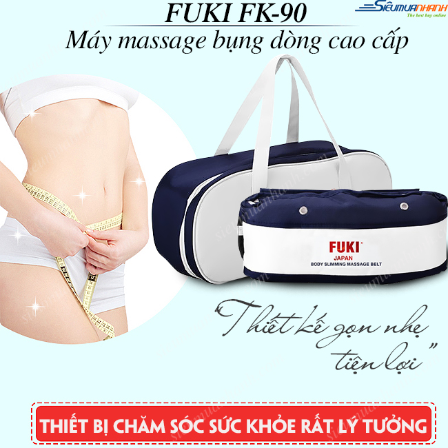 Máy massage bụng FUKI FK90 dòng cao cấp (xanh đen)