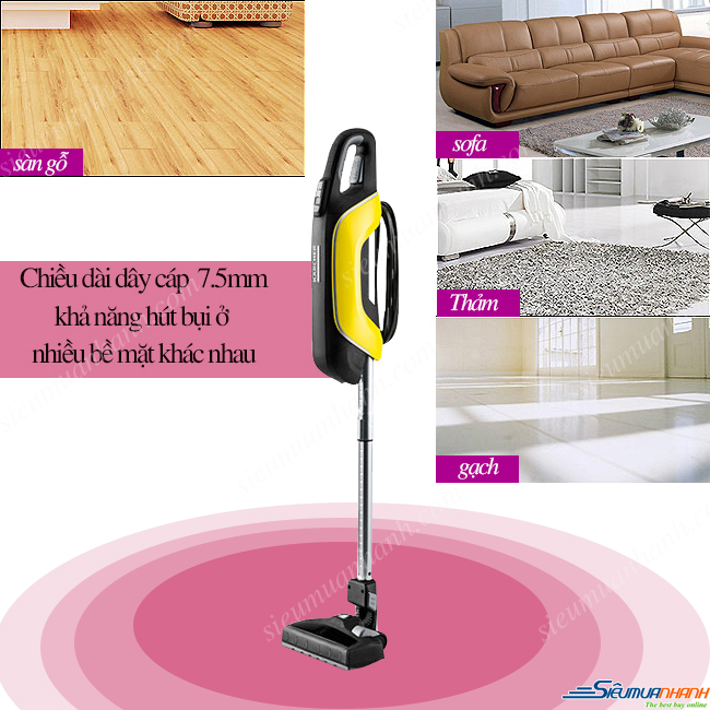 Máy hút bụi cầm tay Karcher VC 5 Premium