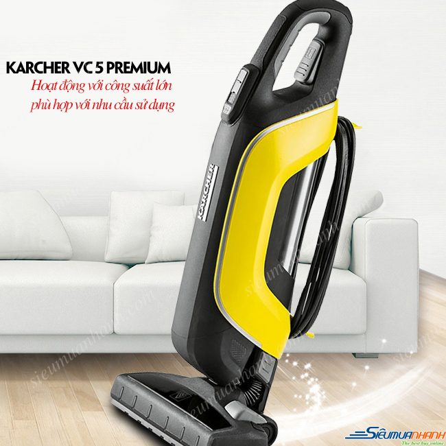 Máy hút bụi cầm tay Karcher VC 5 Premium