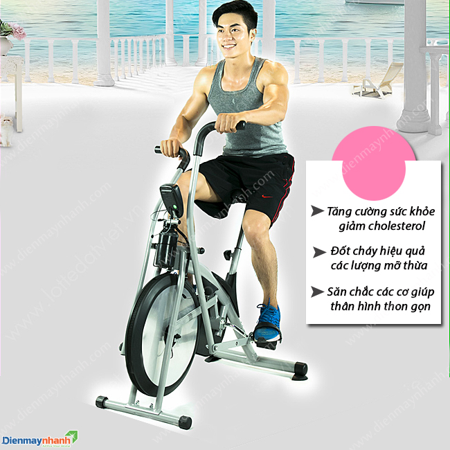 Xe đạp tập thể dục Air Bike