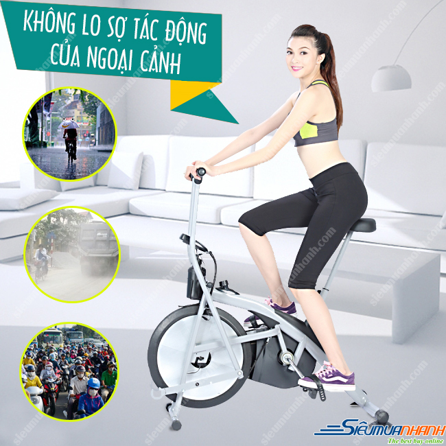 Xe đạp tập thể dục Air Bike