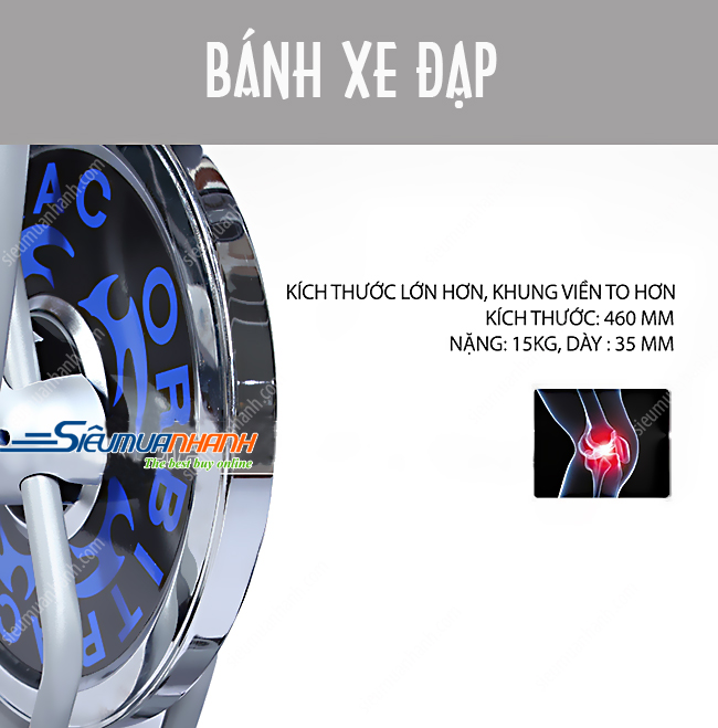Xe đạp tập thể dục tổng hợp Orbitrac K-2085