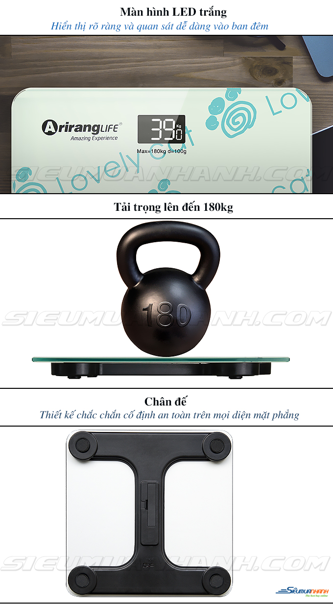 Cân sức khỏe ArirangLife AR-2017A