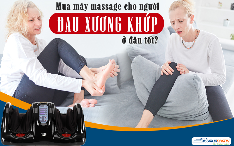 Các sản phẩm máy massage được đánh giá cao