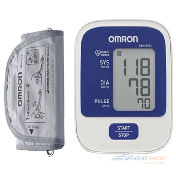 Tại sao máy đo huyết áp Omron HEM-8712 được đánh giá cao trên thị trường?