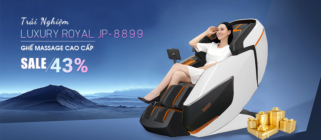 Mua ghế massage cao cấp nhận ngay quà tặng hấp dẫn