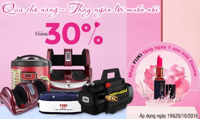 Khuyến mãi mừng 20-10