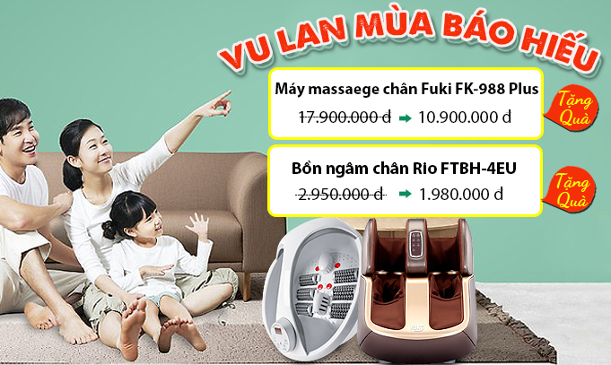 Giảm giá kèm quà tặng hữu ích trong mùa vu lan báo hiếu