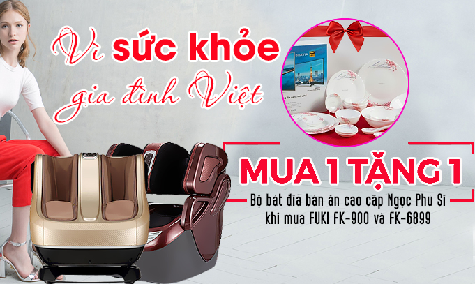 Mua máy massage chân nhận quà đặc biệt!!! Nhanh tay sở hữu