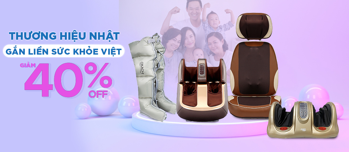 Big sale!!! giảm giá nhanh máy massage thương hiệu Nhật
