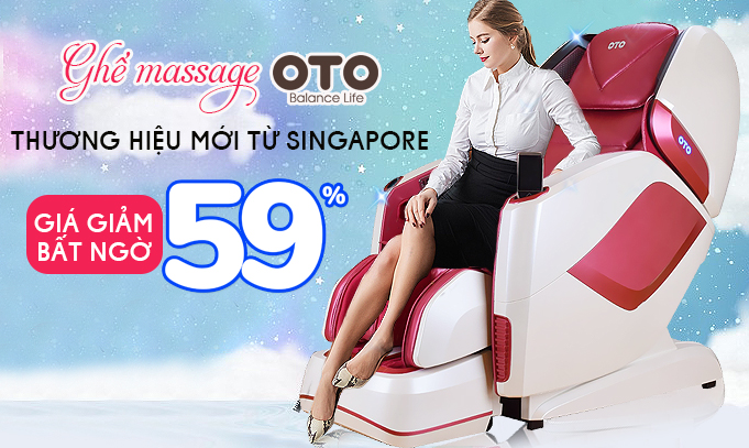 Không lo ngại giá! Ghế massage chính hãng - chất lượng
