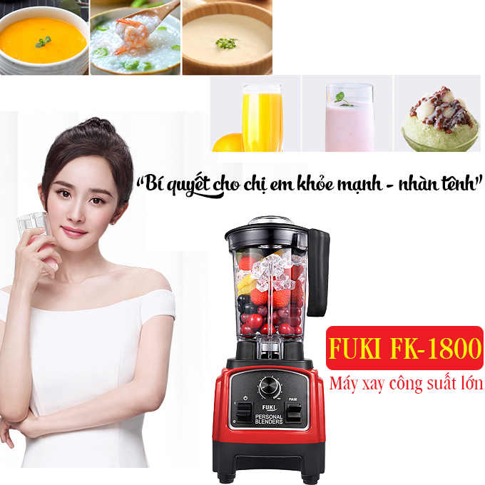 Máy xay sinh tố công nghiệp Fuki 1800W (FK-1800)