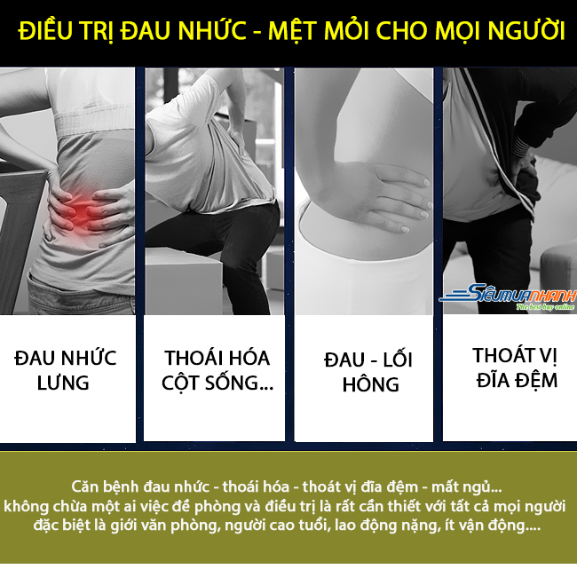 Tác dụng của đệm massage giúp bạn "đập tan" mệt mỏi