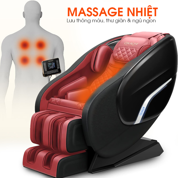 TOP 5 massage toàn thân Okachi Nhật Bản được yêu thích tại Việt Nam