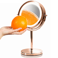 Gương tròn để bàn 2 mặt Cosmetic & Makeup Mirror RIO MMST