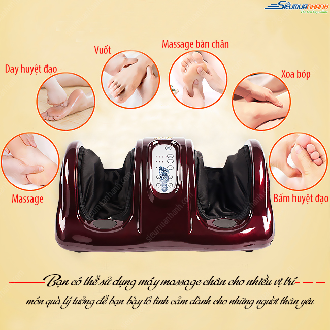 LỢI ÍCH CỦA VIỆC SỬ DỤNG MÁY MASSAGE CHÂN