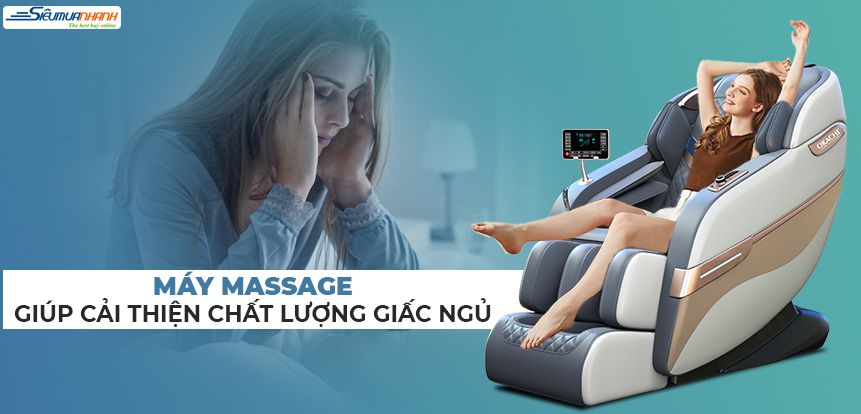 Liệu máy massage có thể giúp cải thiện chất lượng giấc ngủ?