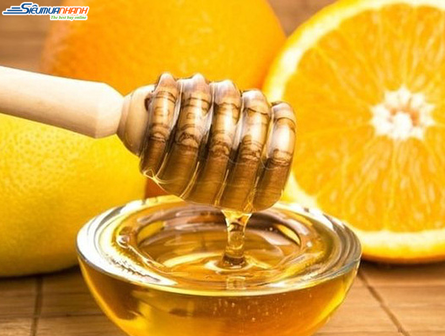 Pha chế nước uống giảm cân bằng cam và mật ong