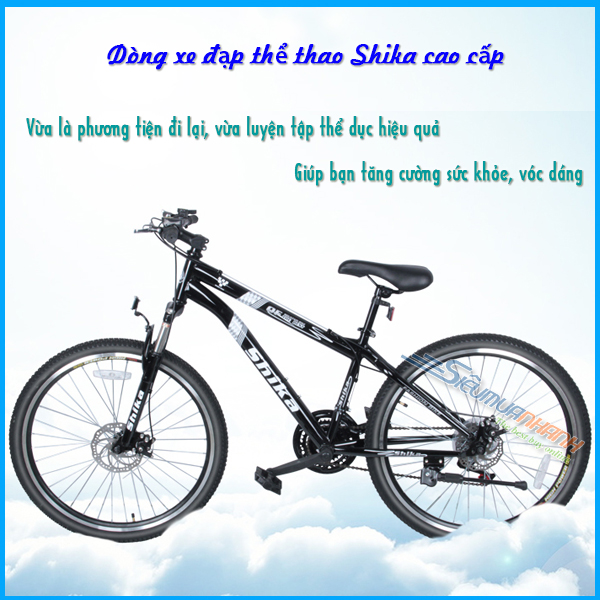 xe đạp thể thao Shika, dòng xe đạp được ưa chuộng hàng đầu hiện nay