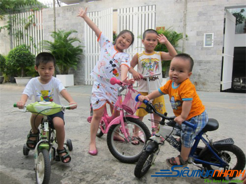 Xe đạp thể thao - Tăng cường vận động và phát triển thể lực cho bé